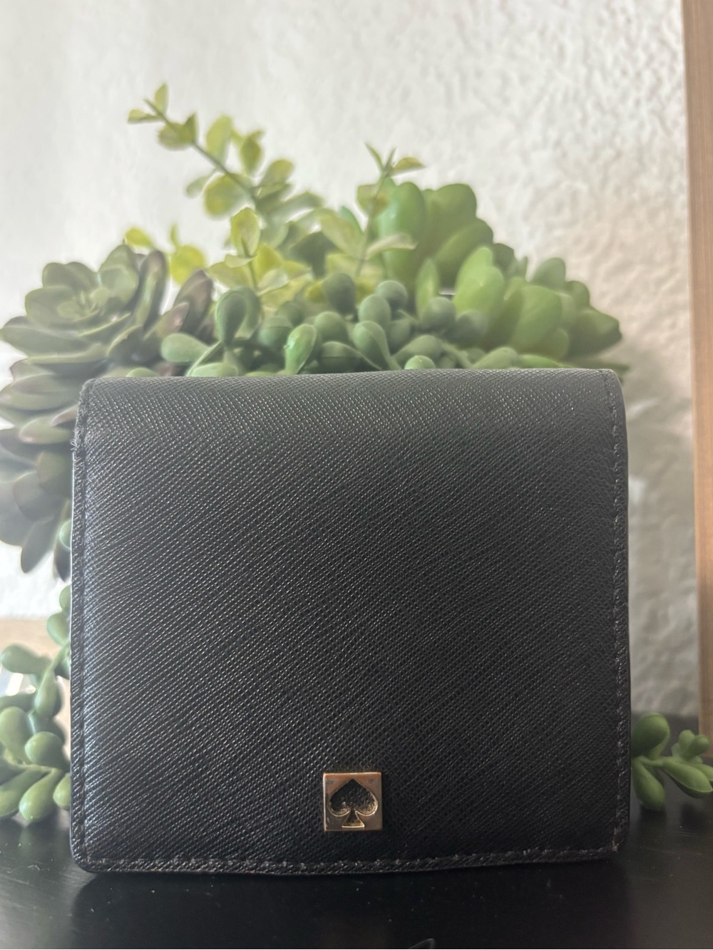 Kate Spade Saffiano Leather Compact Wallet